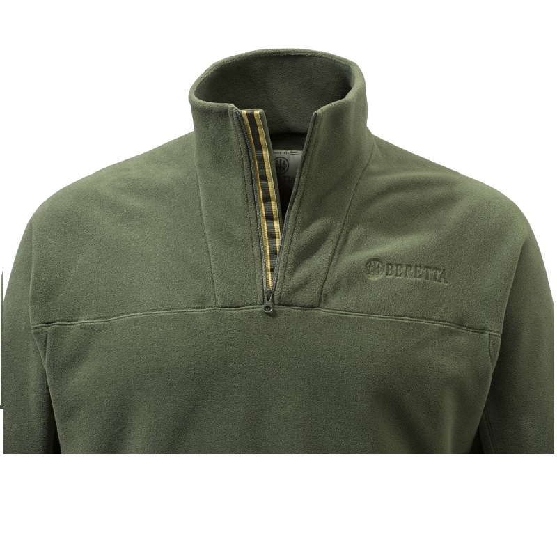 Beretta Half Zip Fleece 0715 Green