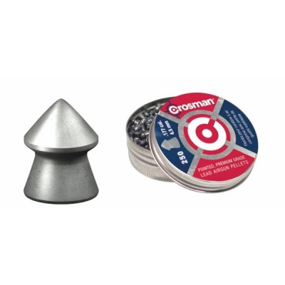 CROSMAN-POINTED-POINTS-5-5mm-(14-3grs)
