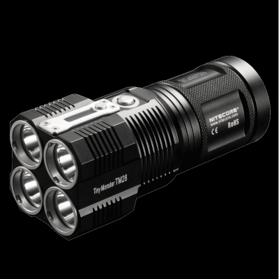 -Flashlight-LED-NITECORE-Tiny-Monster-TM28--6000-Lumens-+-4XIMR18650