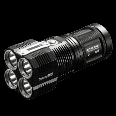 ΦΑΚΟΣ-LED-NITECORE-Tiny-Monster-TM28--6000-Lumens-+-4XIMR18650